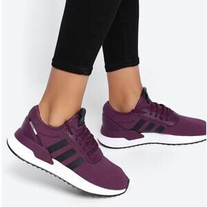 NEW Adidas U_Path X Women’s Shoes Purple Black White Size 6 EE4566
